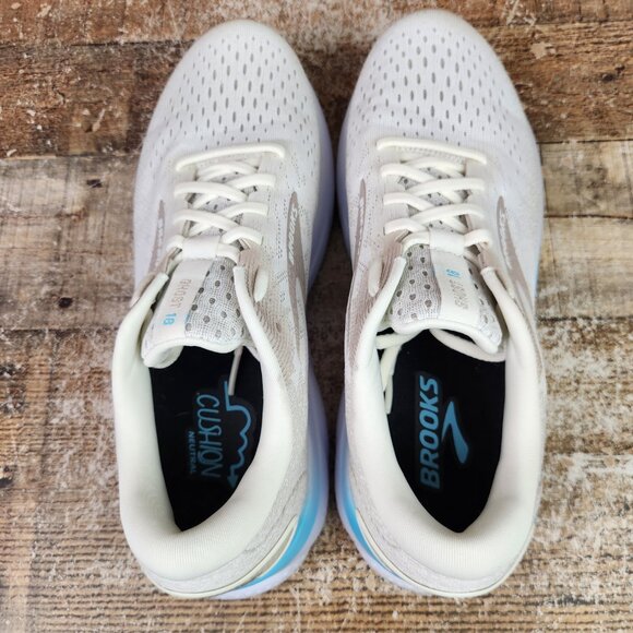 Brooks Ghost 16 Women's Size 11 B Beige Running Athletic Gym Train Sneaker Shoes - Picture 6 of 10
